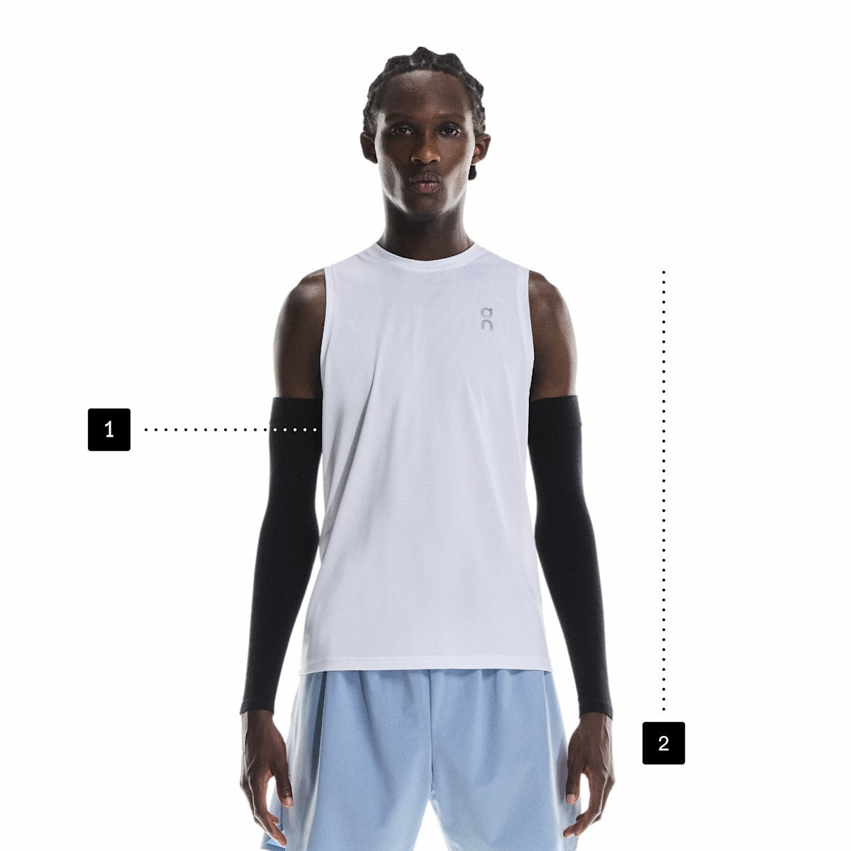 On United States Essential | Performance Arm Sleeves - Wash