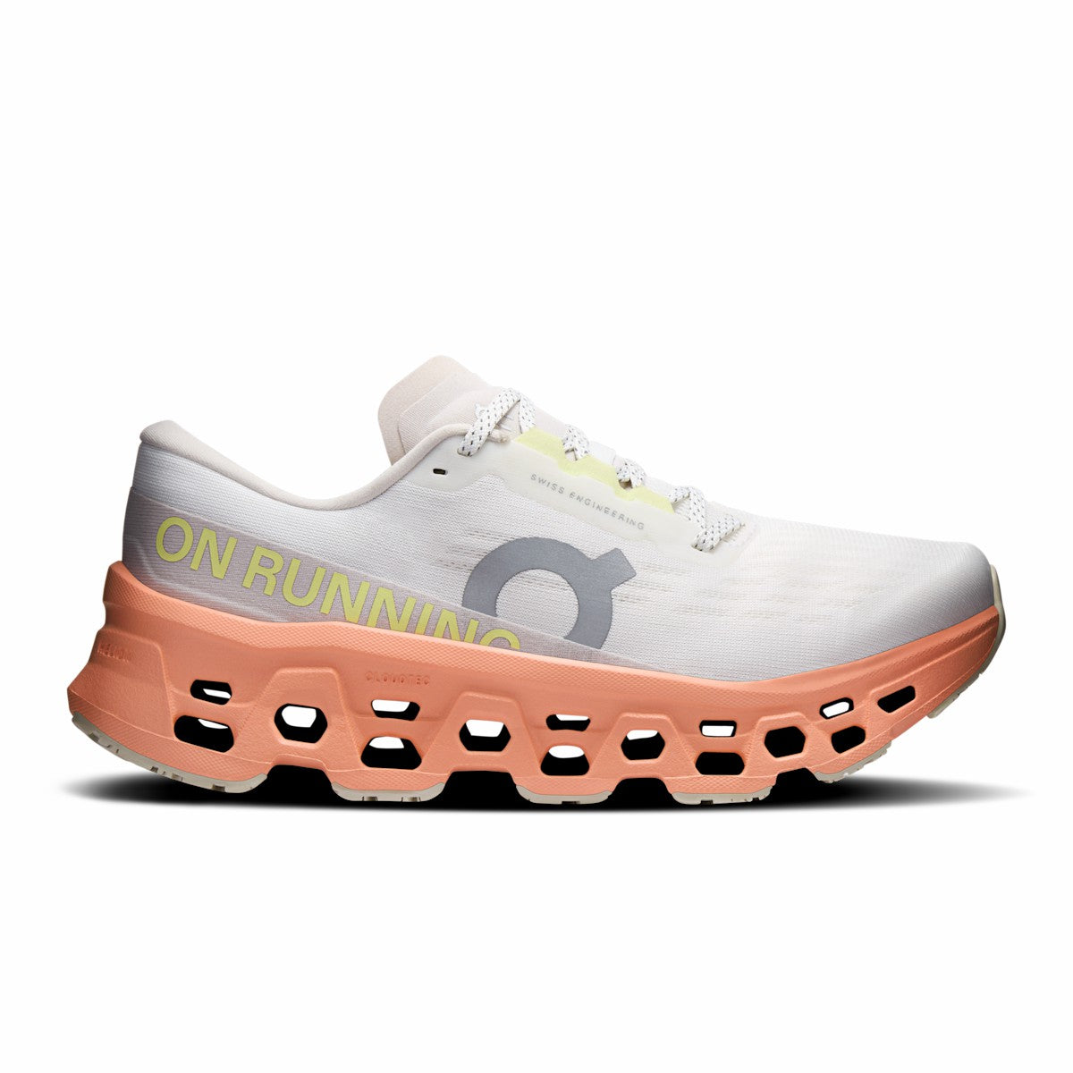 On United States Essential | Women's Cloudmonster 3 - Limelight/Seedling