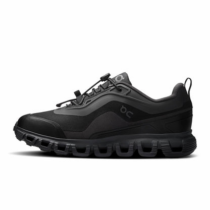 On United States Quality | Women's Cloud 6 Geo Waterproof - Black/Black