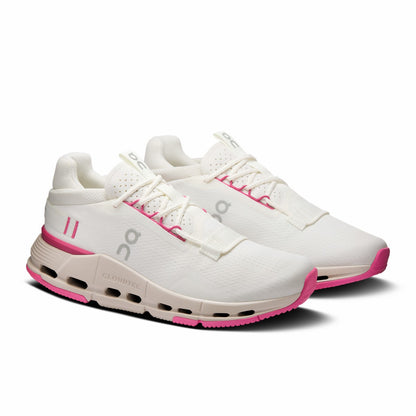On United States Everyday | Women's Cloudnova 2 - Ivory/Pink