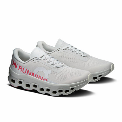 On United States Quality | Women's Cloudmonster 1 - Silver/Camellia