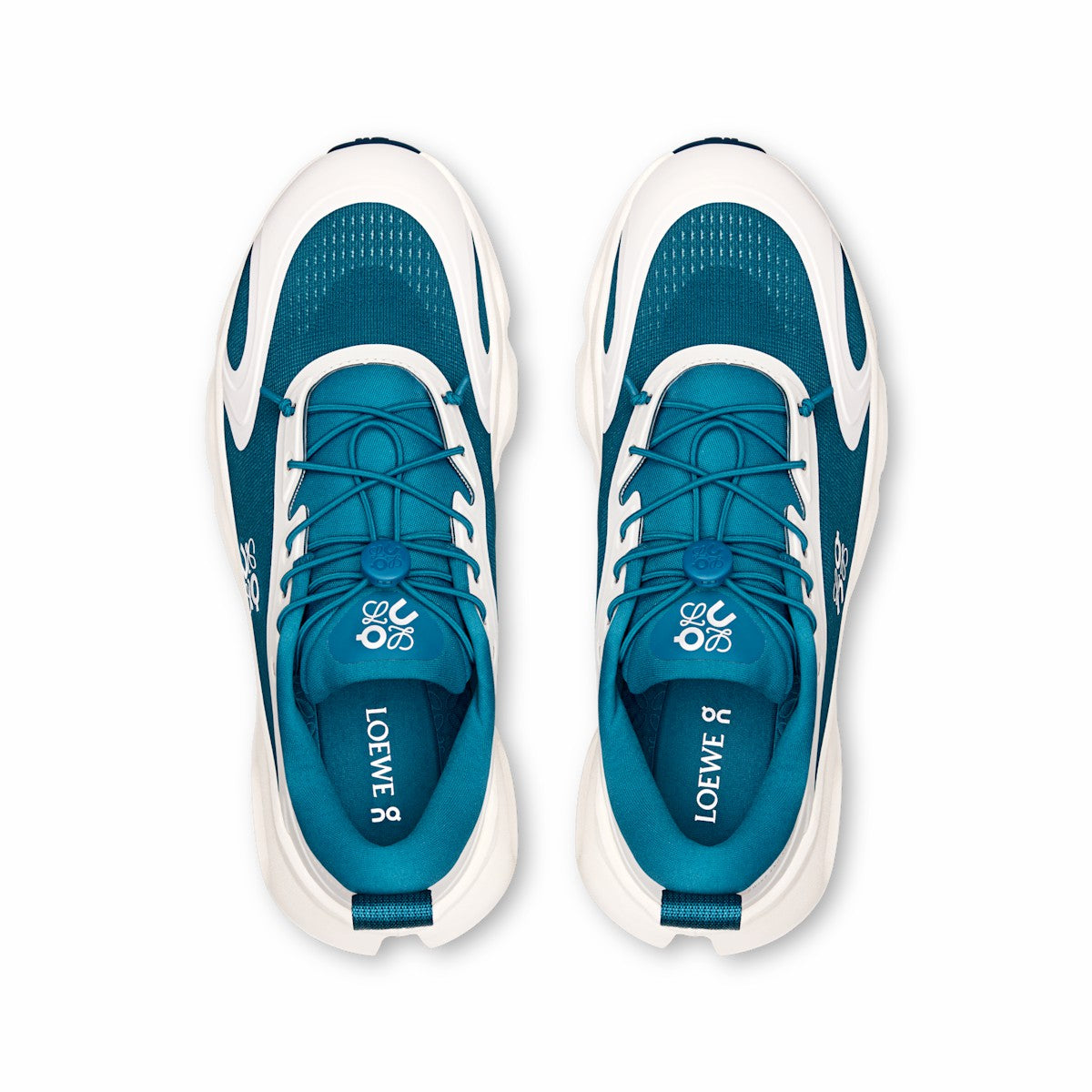 On United States Essential | Women's Cloudsolo LOEWE - Teal/Eggshell
