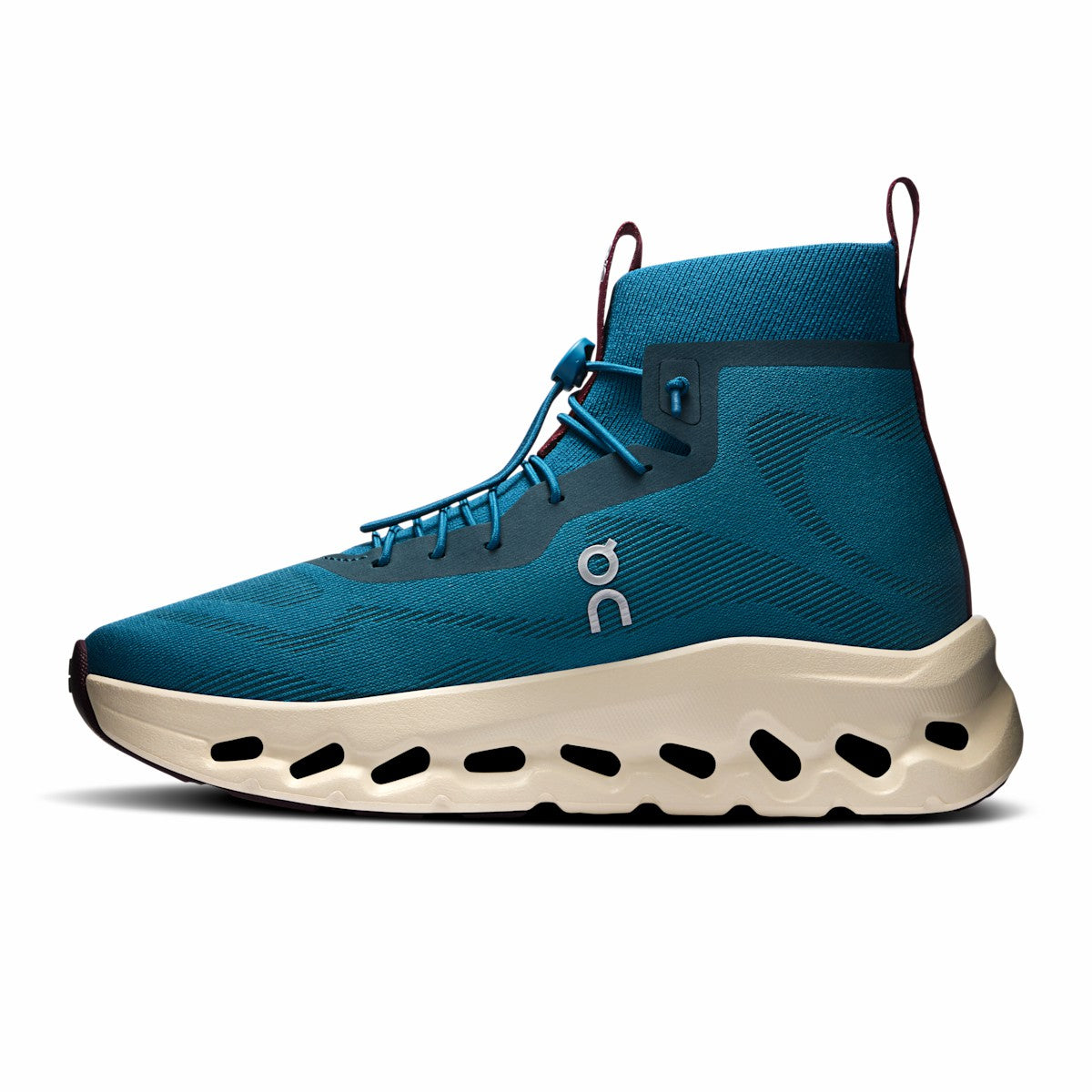 On United States Exclusive | Women's Cloudtilt Hi LOEWE - Teal/Oatmeal/Burgundy