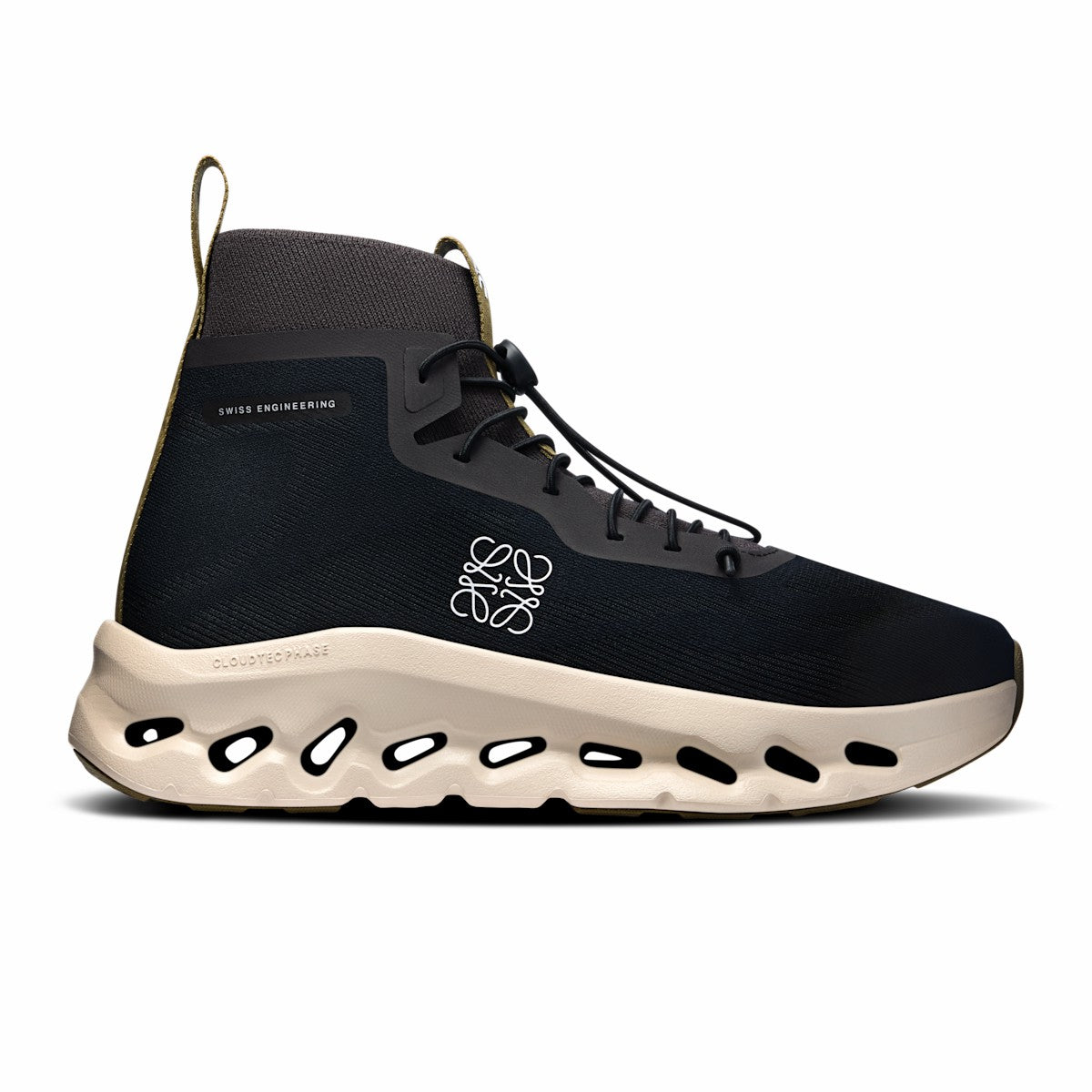 On United States Exclusive | Women's Cloudtilt Hi LOEWE - Teal/Oatmeal/Burgundy