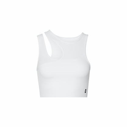 On United States Featured | Women's Studio Asymmetric Crop - Magnolia