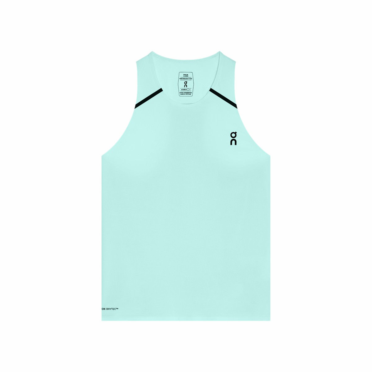 On United States Essential | Women's Performance Tank - Flurry/Aquamarine