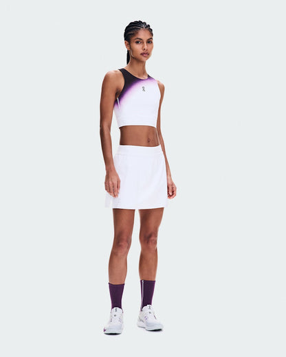 On United States Hot Sale | Women's Court Crop Top Swing - White/Cassis