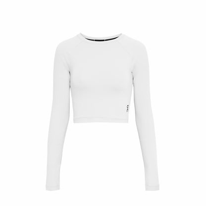 On United States Best Seller | Women's Studio Long-T Crop - Magnolia