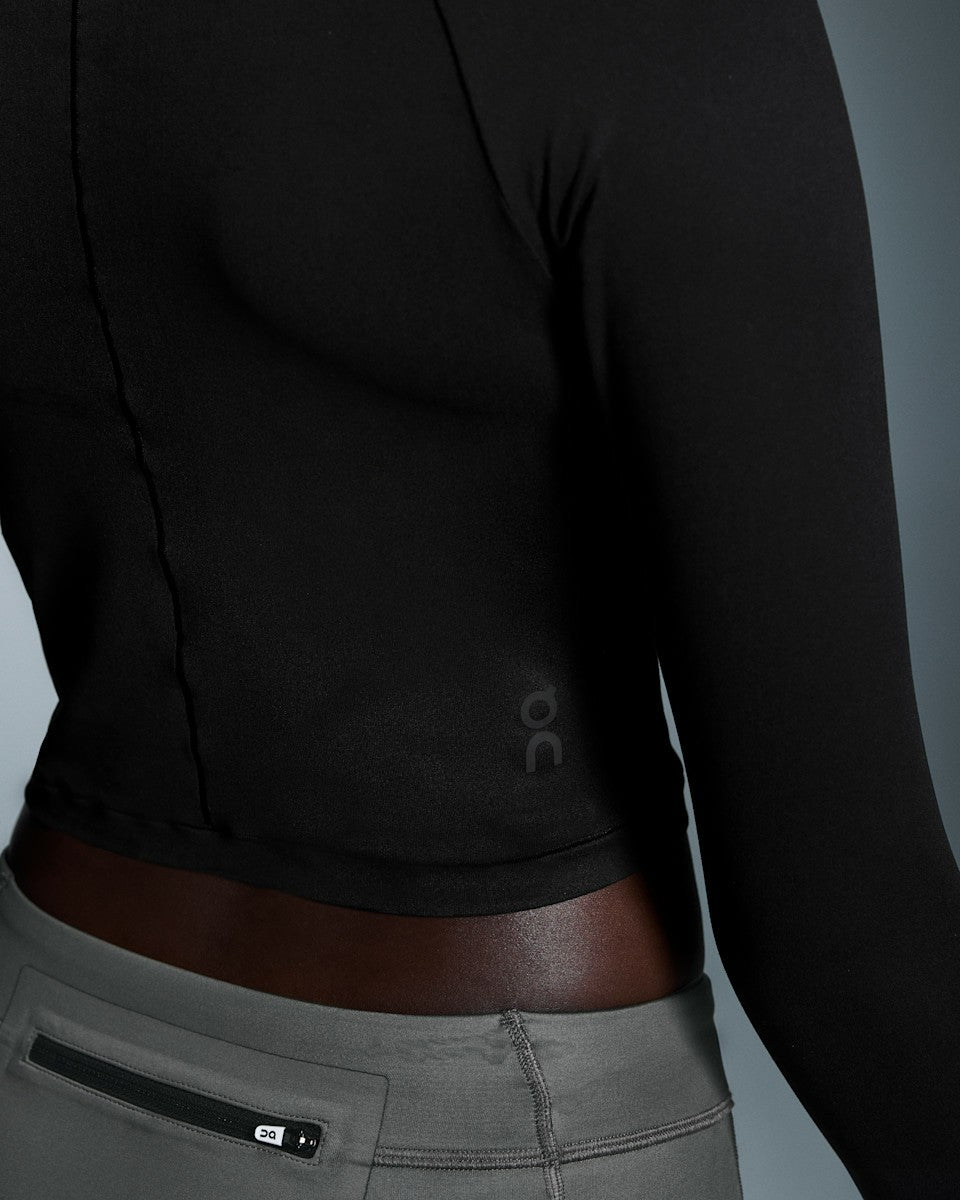 On United States Exclusive | Women's Studio Long-T Crop - Black
