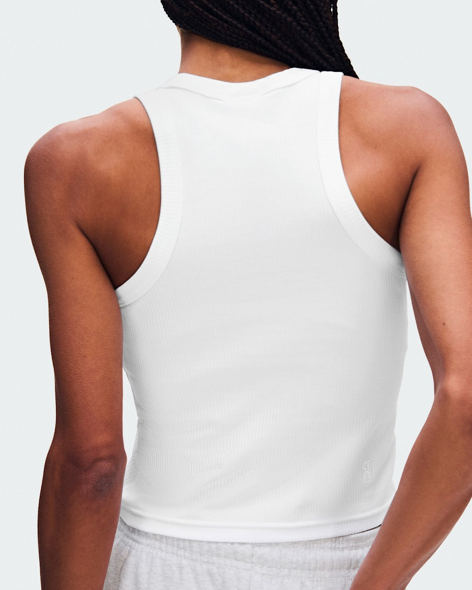 On United States Signature | Women's All-Day Ribbed Tank - White