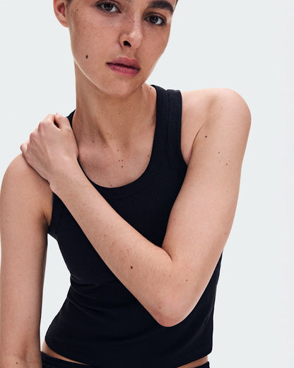 On United States Hot Sale | Women's All-Day Ribbed Tank - Black