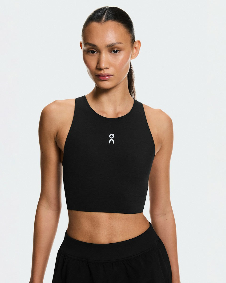 On United States Smart Buy | Women's Court Crop Top - Black
