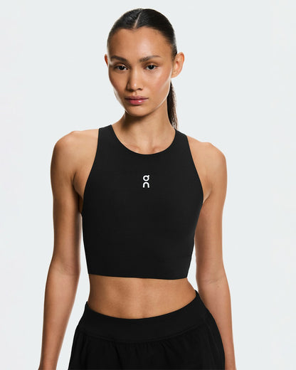 On United States Smart Buy | Women's Court Crop Top - Black