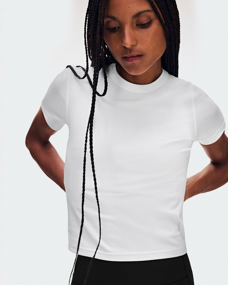 On United States New | Women's All-Day Ribbed T-Shirt - White