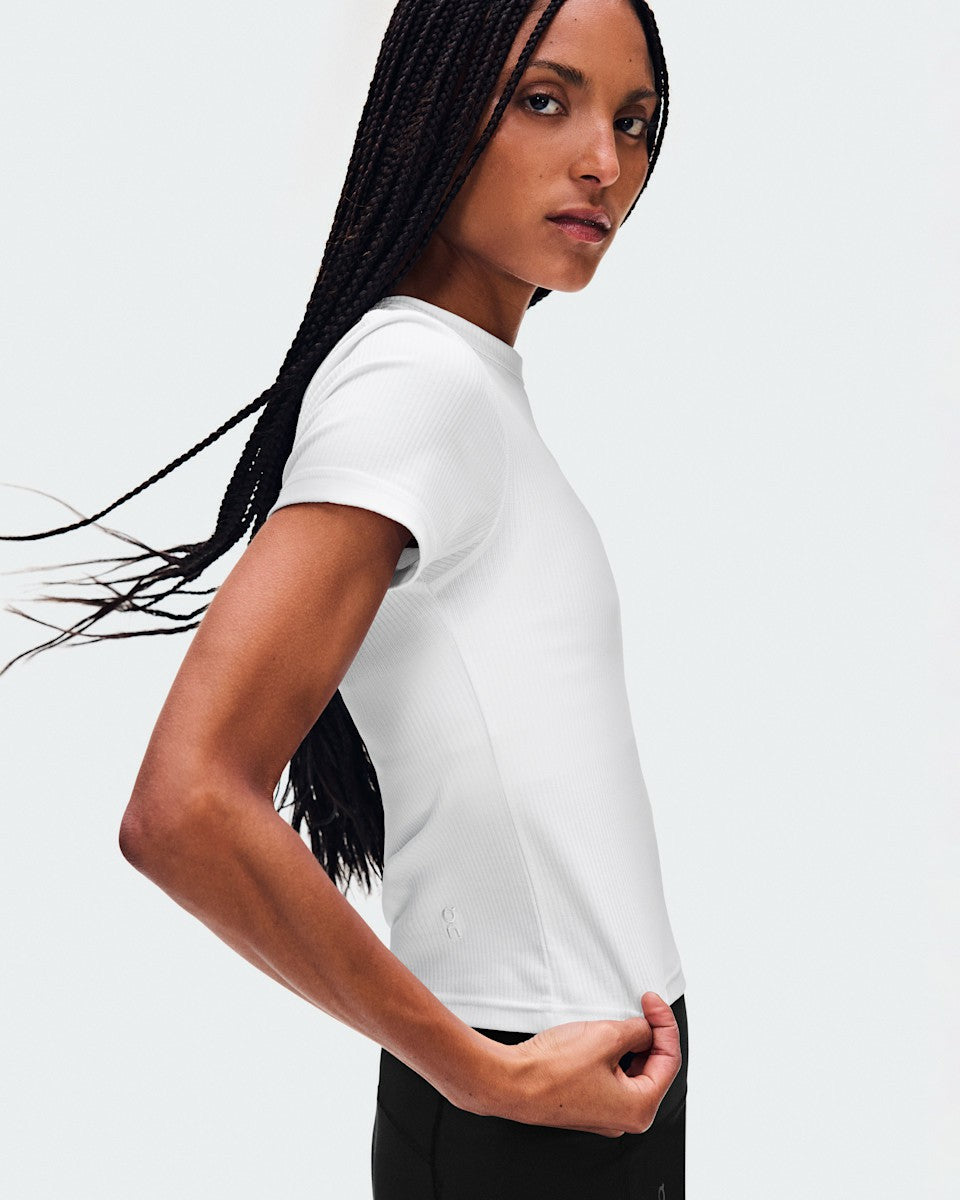 On United States New | Women's All-Day Ribbed T-Shirt - White