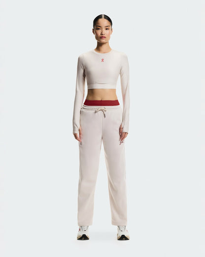 On United States New | Women's Train Long Sleeve Crop Year of the Horse - Pearl