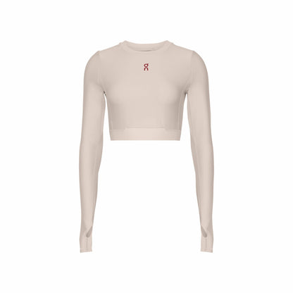 On United States New | Women's Train Long Sleeve Crop Year of the Horse - Pearl