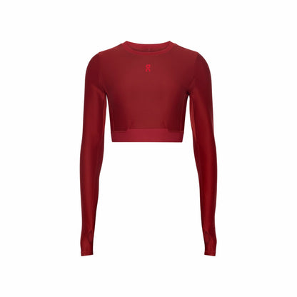 On United States New | Women's Train Long Sleeve Crop Year of the Horse - Pearl