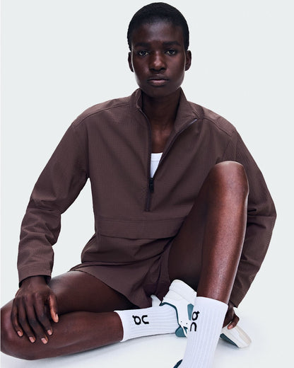 On United States Premium | Women's Courtside 1/2 Zip Eaze - Mulberry