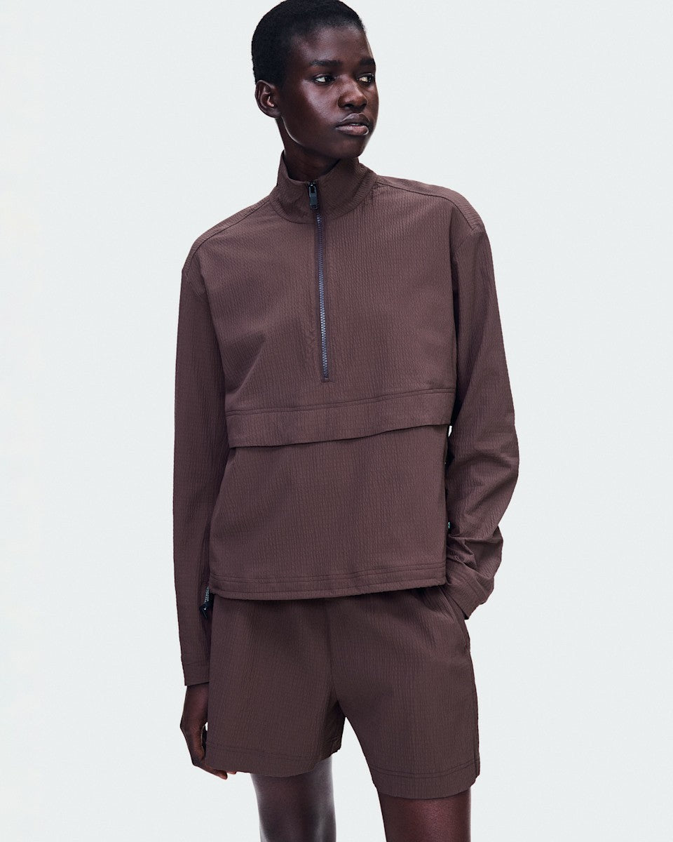 On United States Premium | Women's Courtside 1/2 Zip Eaze - Mulberry