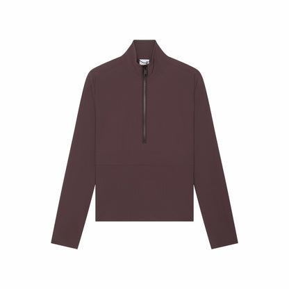 On United States Premium | Women's Courtside 1/2 Zip Eaze - Mulberry
