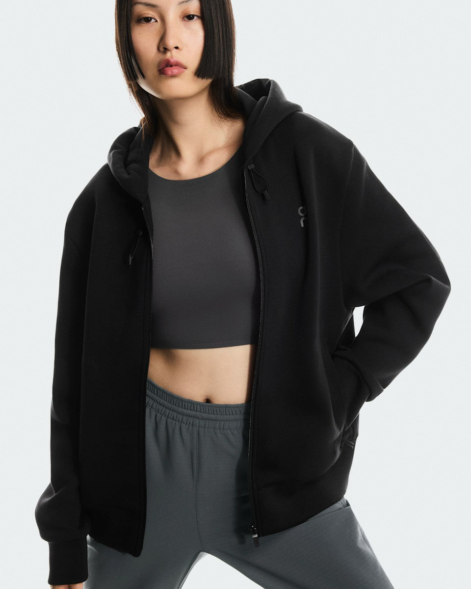 On United States Great Value | Women's Focus Tech Zip Hoodie - Black