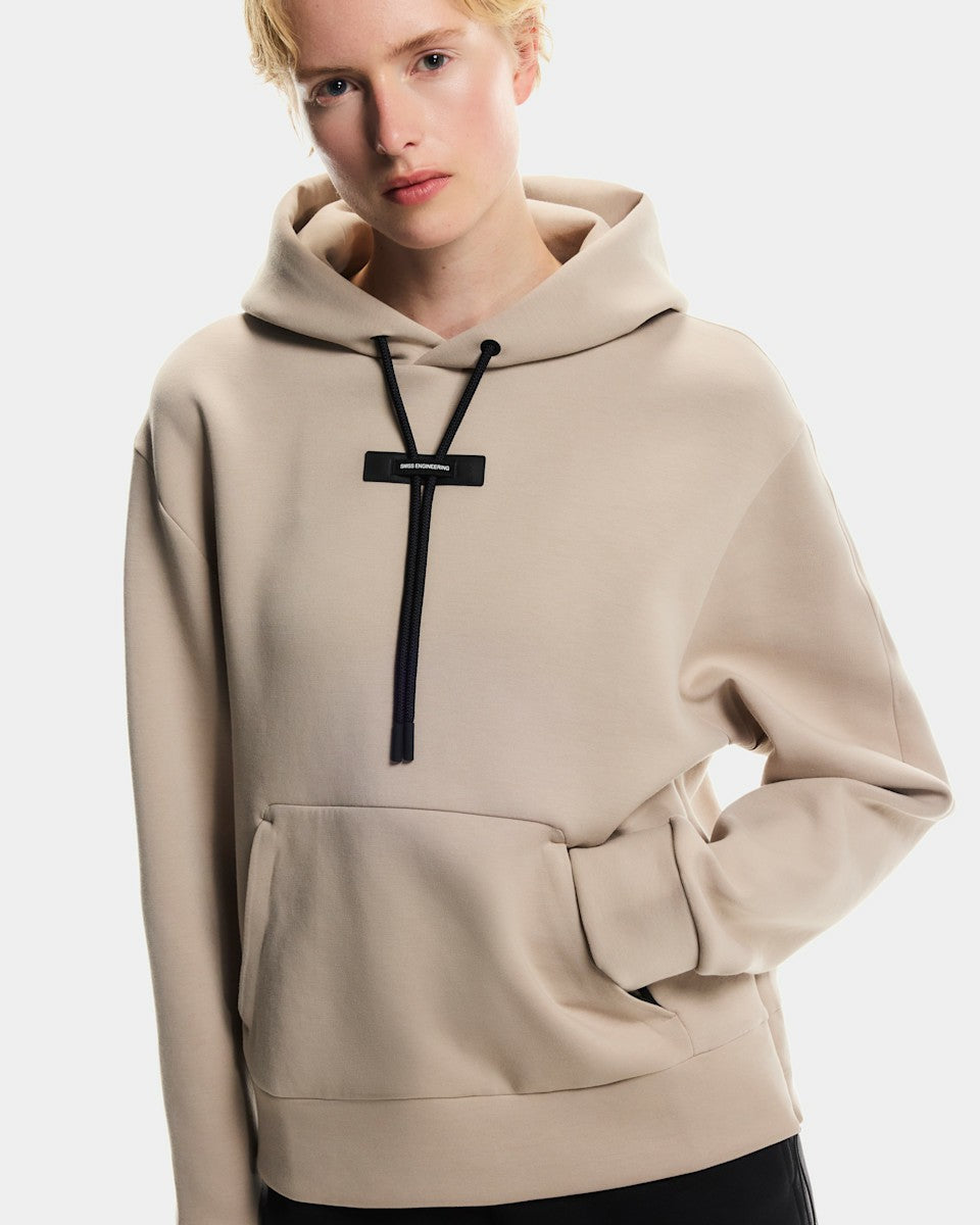 On United States Great Value | Women's Focus Tech Hoodie - Desert