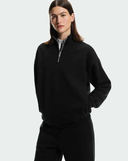 On United States Popular | Women's Club Collective 1/4 Zip - Black