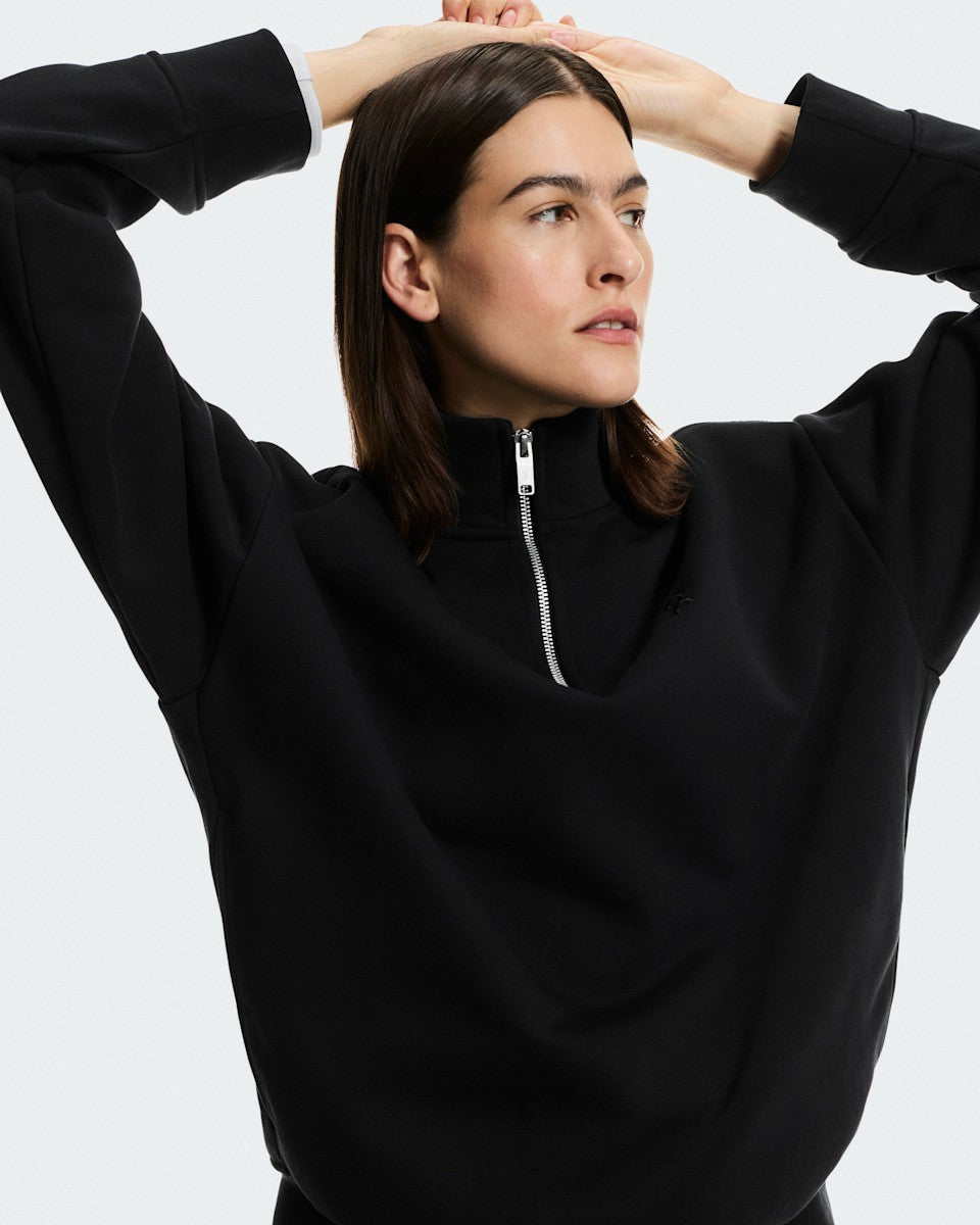 On United States Popular | Women's Club Collective 1/4 Zip - Black