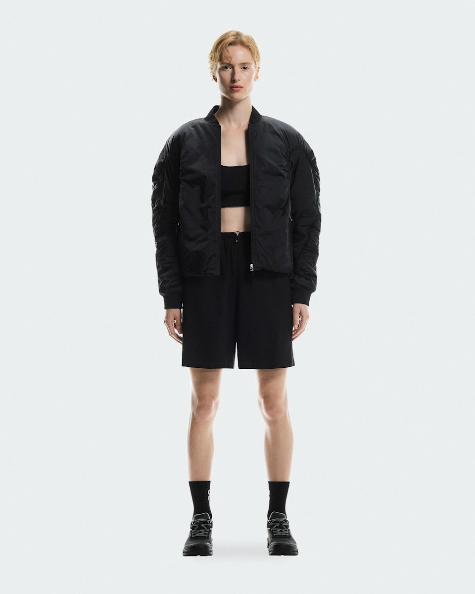 On United States Sale | Women's Bomber Jacket - Black