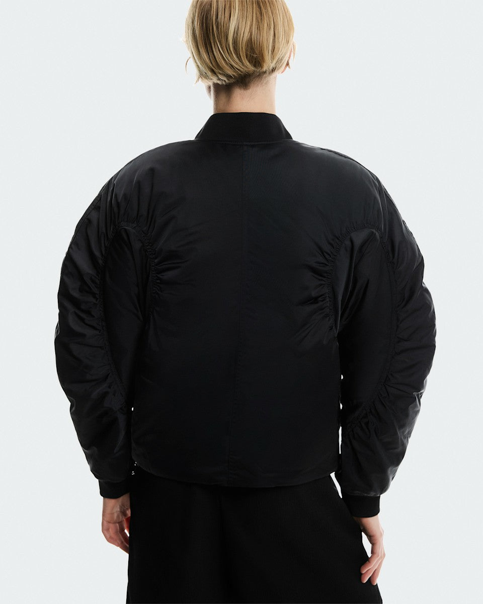 On United States Sale | Women's Bomber Jacket - Black