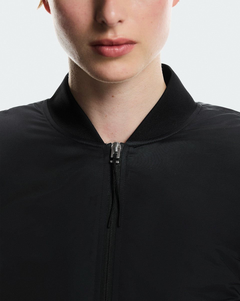On United States Sale | Women's Bomber Jacket - Black
