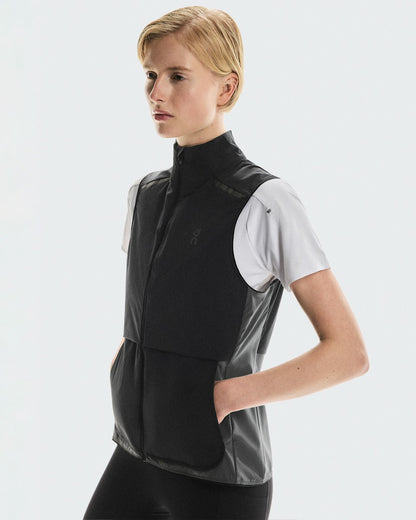 On United States Premium | Women's Weather Vest - Black/Eclipse