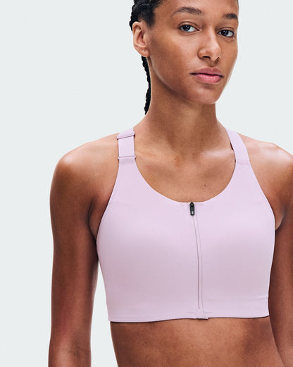 On United States Premium | Women's Endurance Bra Zip - Foxglove