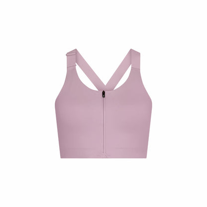 On United States Premium | Women's Endurance Bra Zip - Foxglove