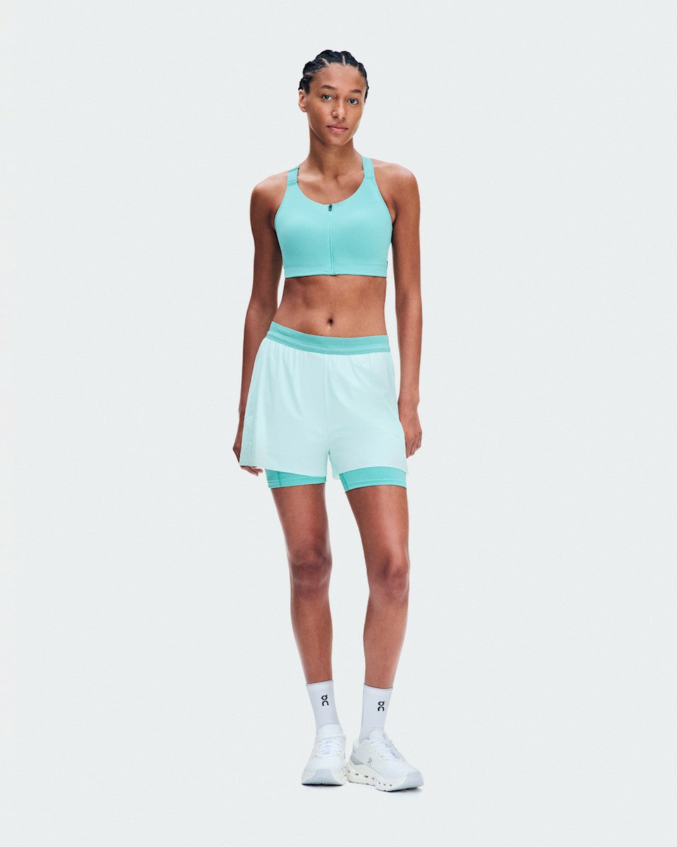 On United States Sale | Women's Endurance Bra Zip - Aquamarine
