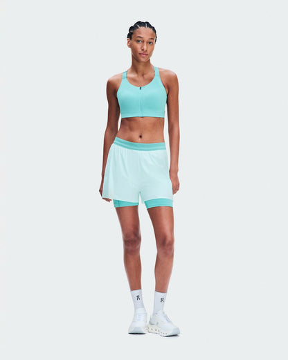 On United States Sale | Women's Endurance Bra Zip - Aquamarine