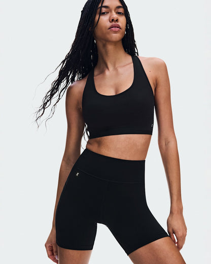 On United States Top Pick | Women's Train Tights Short 6" - Black
