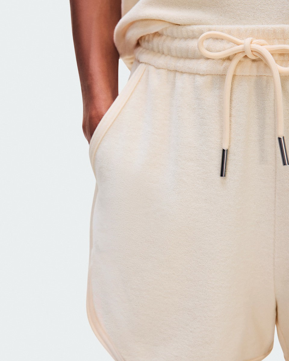 On United States Quality | Women's Courtside Shorts Terry - Chantilly