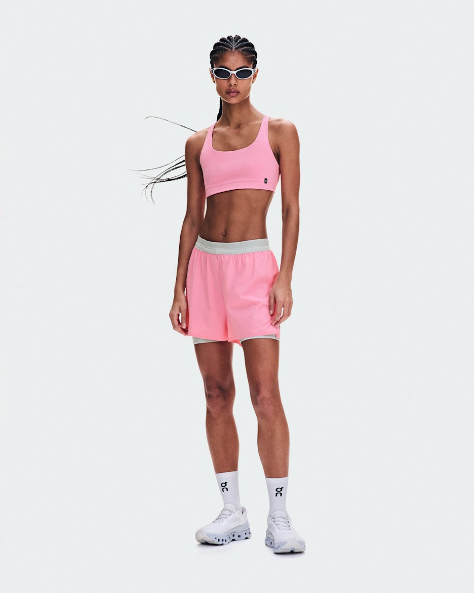 On United States Signature | Women's 3" Performance 2/1 Shorts - Magnolia/Glacier
