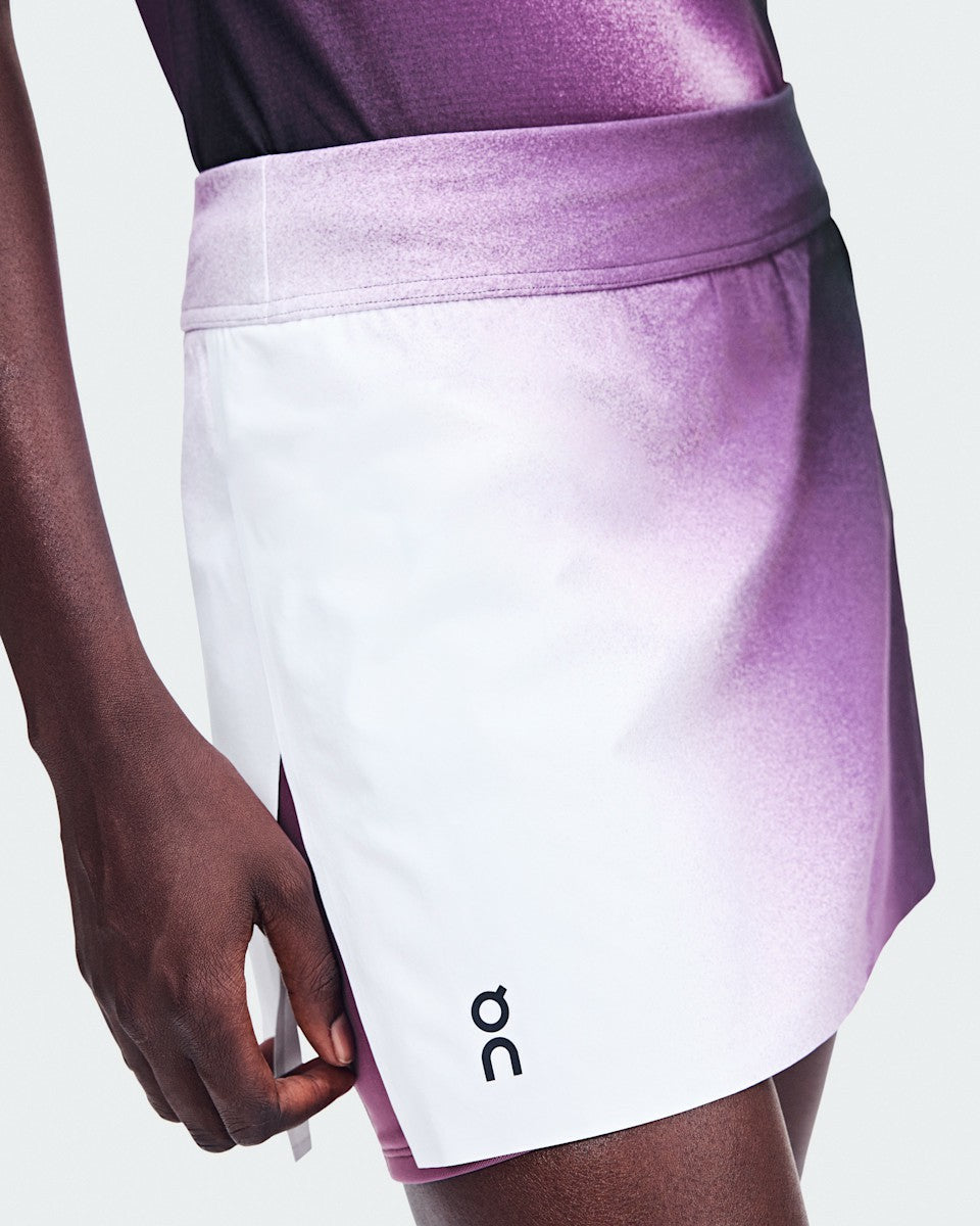 On United States Great Value | Women's Court Skirt Split Swing - White/Cassis