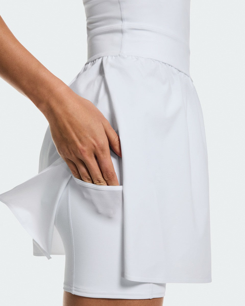 On United States Special Offer | Women's Court Dress Split - White