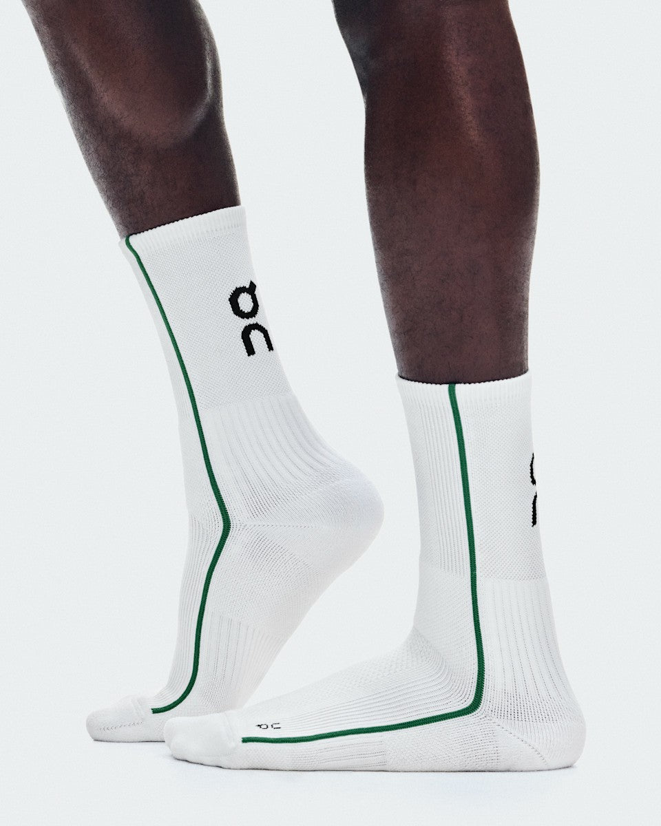 On United States Quality | Court Sock High - White/Neem