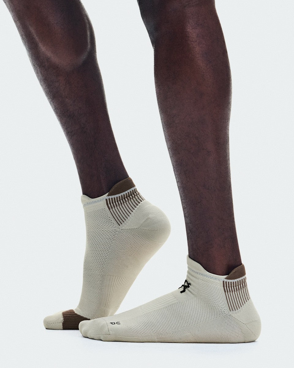 On United States Best Price | Performance Run Sock Low - Brume/Clove