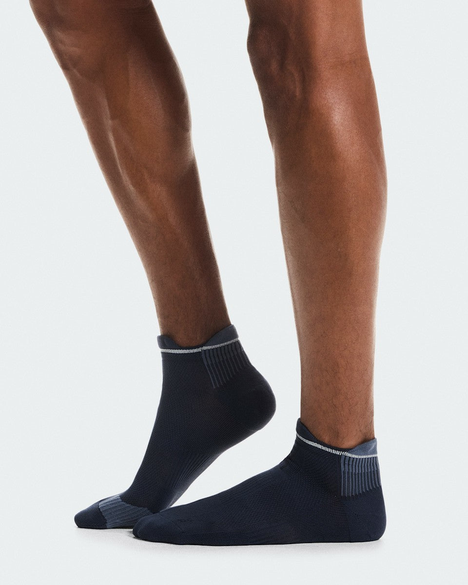 On United States Special Offer | Performance Run Sock Low - Navy/Navy