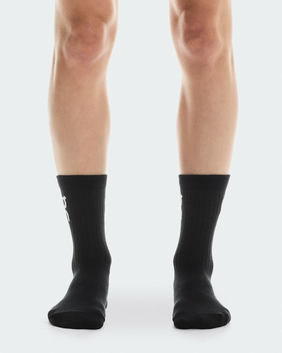 On United States Great Value | Logo Sock High 3P - Black