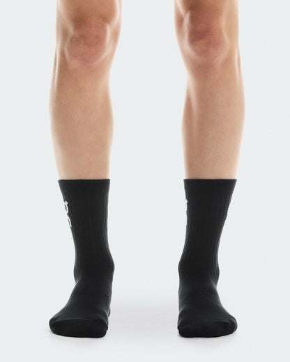 On United States Great Value | Logo Sock High 3P - Black