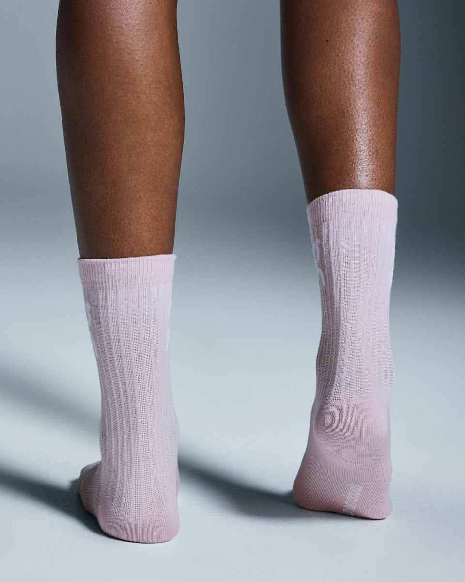 On United States Hot Sale | Logo Sock High 3P - Mauve/Raspberry