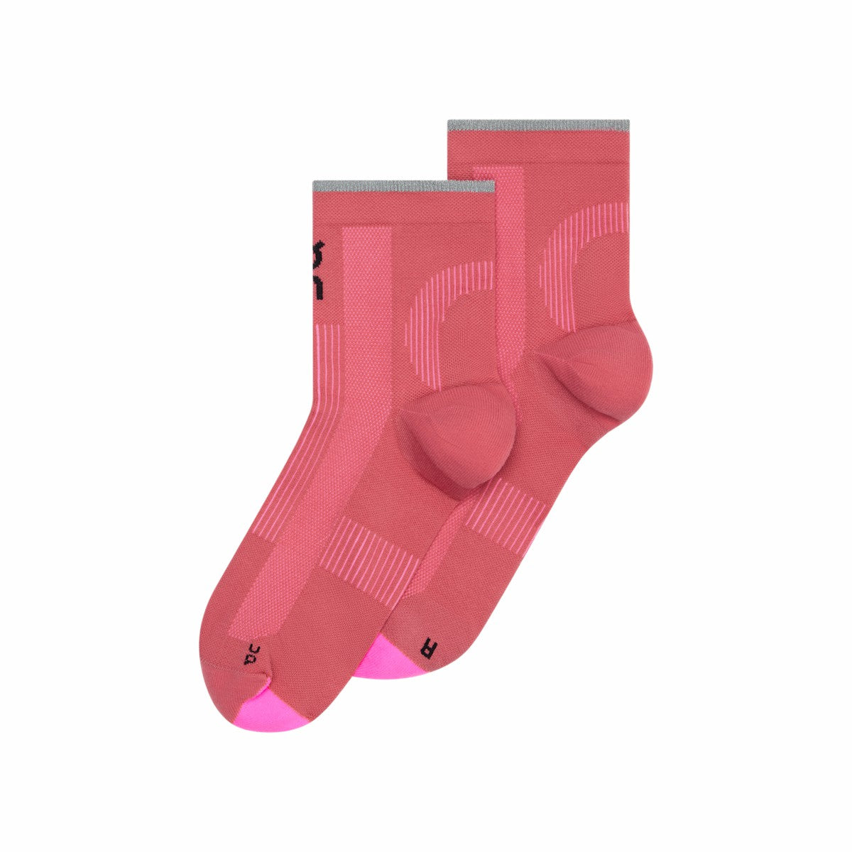 On United States Recommended | Elite Run Sock Mid - Camellia/Azalea