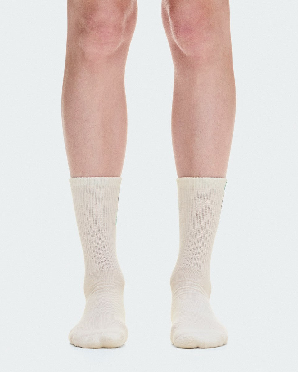 On United States Discount | Courtside Sock High 2P - Ivory/Midnight